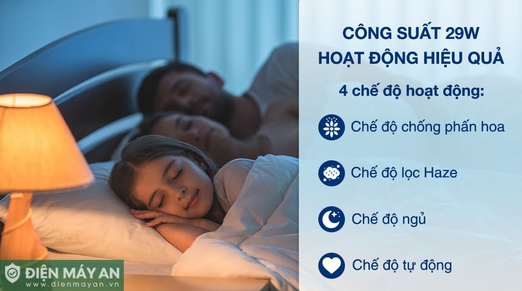 Máy lọc không khí và tạo ẩm Sharp KI-N40V-H 29W